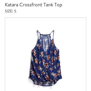 Cross front tank top (StitchFix) size S